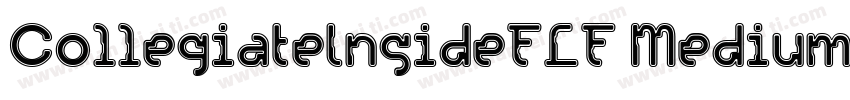 CollegiateInsideFLF Medium字体转换